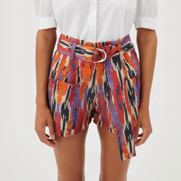 Maria Cher Noia Amal Short in Warm Ikat - Picture 2 of 3